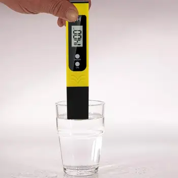 PH-метр Многоцелевой Универсальный Карманный Размер Диапазон тестирования PH 0-14 Ручка для тестирования жидкости Цифровой PH-тестер Бытовой Бассейн для питья