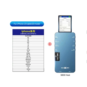 Тестовая коробка DL S800 6в1 для тестирования ЖК-экрана для iPhone Samsung Huawei Oppo Vivo Xiaomi Инструмент для ремонта мобильных телефонов