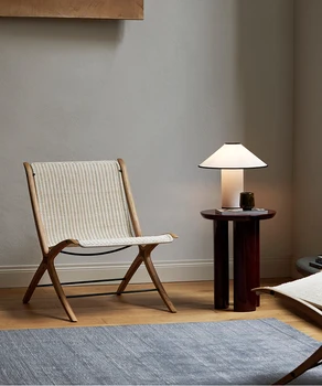 Креативная тканевая декоративная настольная лампа в виде гриба, скандинавский минимализм, атмосфера B & B, прикроватная лампа для спальни