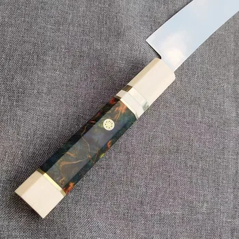 Сверхострый нож для сашими - Японское лезвие из стали VG10 идеально подходит для нарезки суши и Сашими