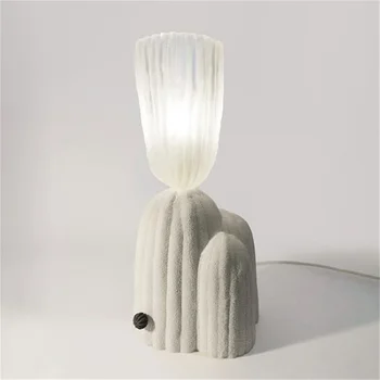 Настольная лампа PLLY Nordic Vintage, современное креативное светодиодное настольное освещение для домашнего декора, прикроватной тумбочки в гостиной