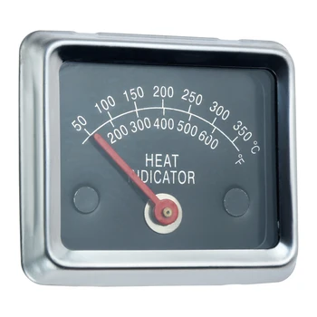 Знаки новизны для Ho. ℉ Датчик температуры барбекю из нержавеющей стали для коптильни на углях, термометр для барбекю, индикатор нагрева для приготовления мяса от 20 до 600 ℉