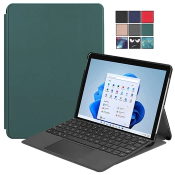 Чехол для Microsoft Surface Pro 8 Case 13-дюймовый Чехол для ноутбука из Искусственной Кожи Hard Shell Case для Microsoft Surface Pro8 Cover